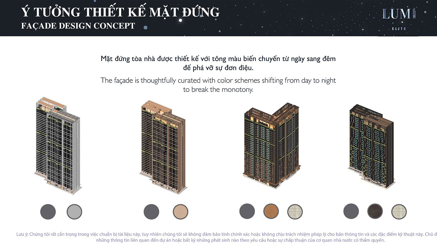 Ý tưởng thiết kế Lumi Elite