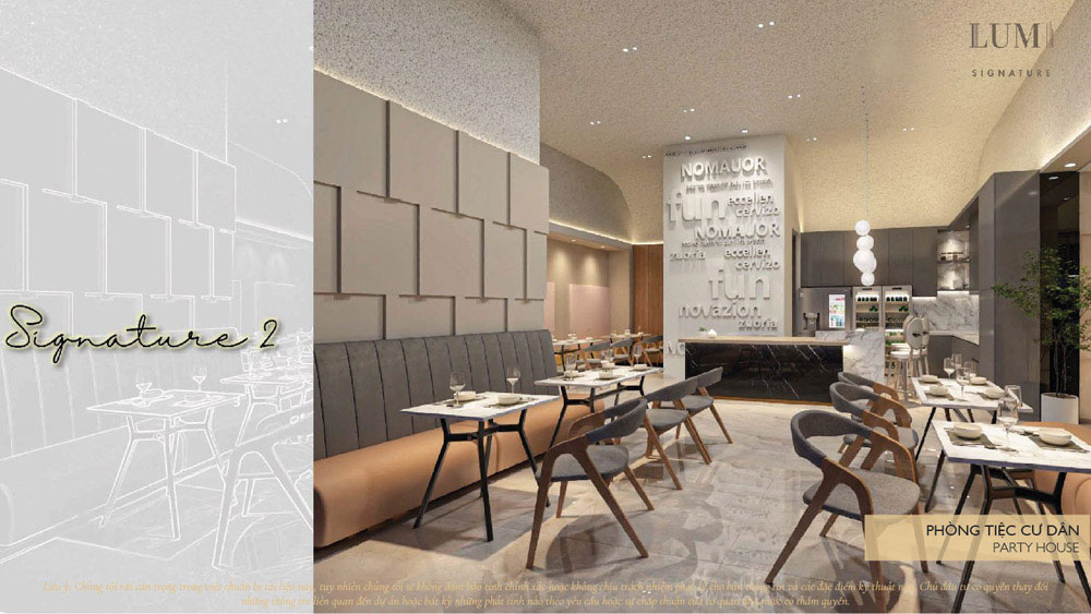 Phòng tiệc dành cho cư dân